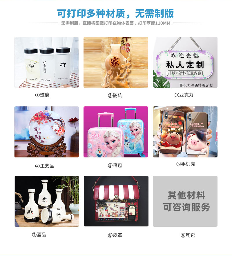 UV平板打印機（jī）打印效果